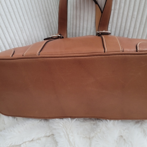 NWOT Vintage Coach Brown Leather Purse - Picture 3 of 8